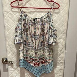 Cold Shoulder Blouse